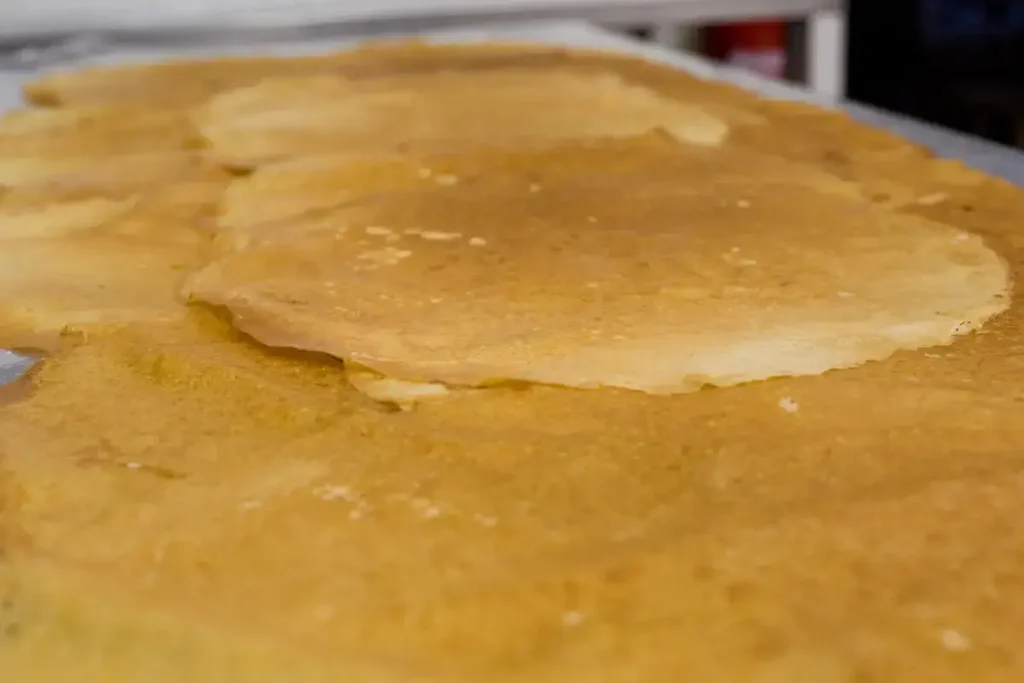 Crepe de froment sucree