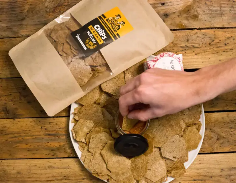 Chip sarrasin nature pour dipper