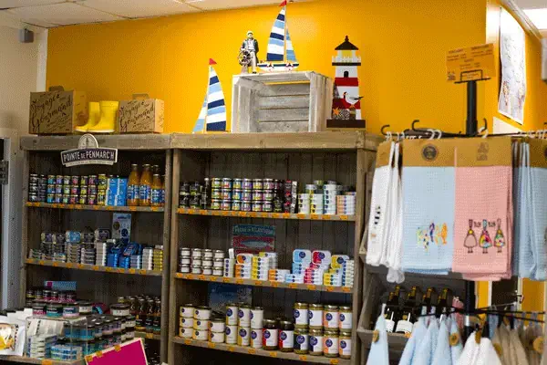 Boutique produits de la mer
