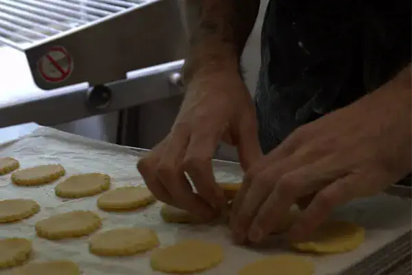 Fabrication galettes fines